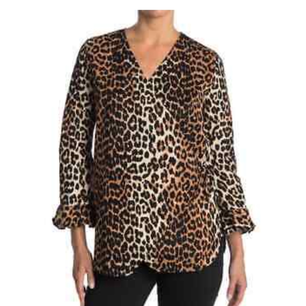 Ganni wrap blouse